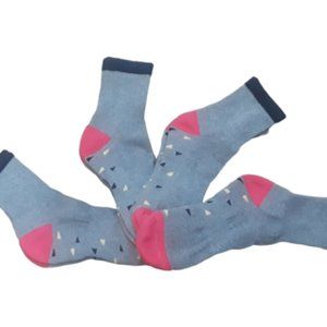 NWOT Super Comfy Support Girl's Socks 4-PACK Size 11.5 (Ages 10 and up)